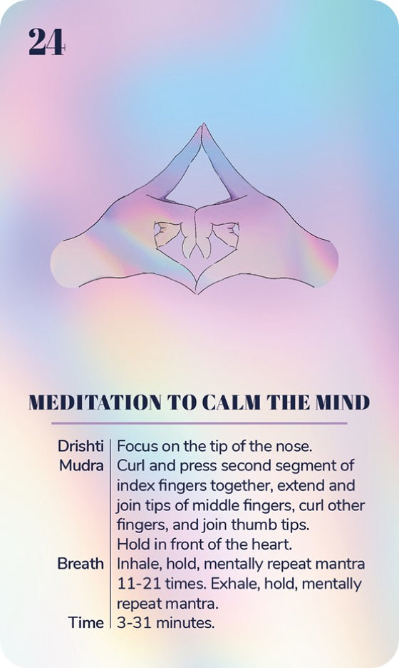 A card from the Kundalini Yoga Deck