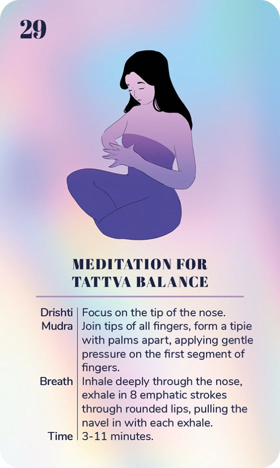 A card from the Kundalini Yoga Deck