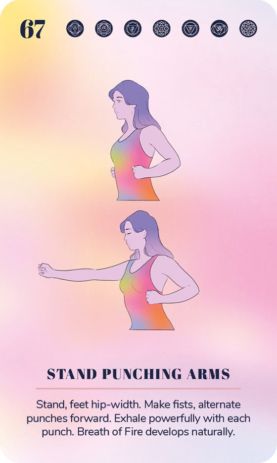 A card from the Kundalini Yoga Deck