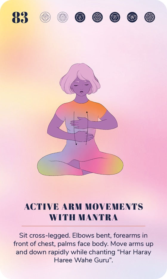 A card from the Kundalini Yoga Deck