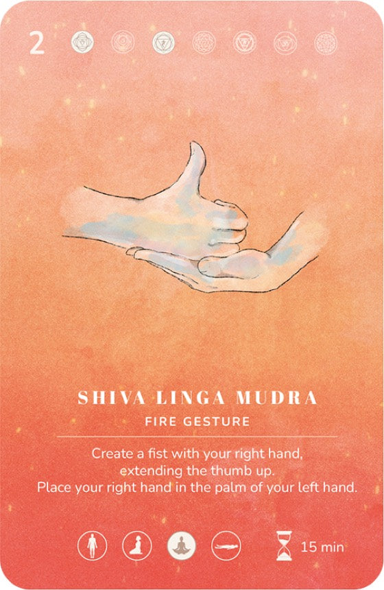 A card from the Mudra Deck