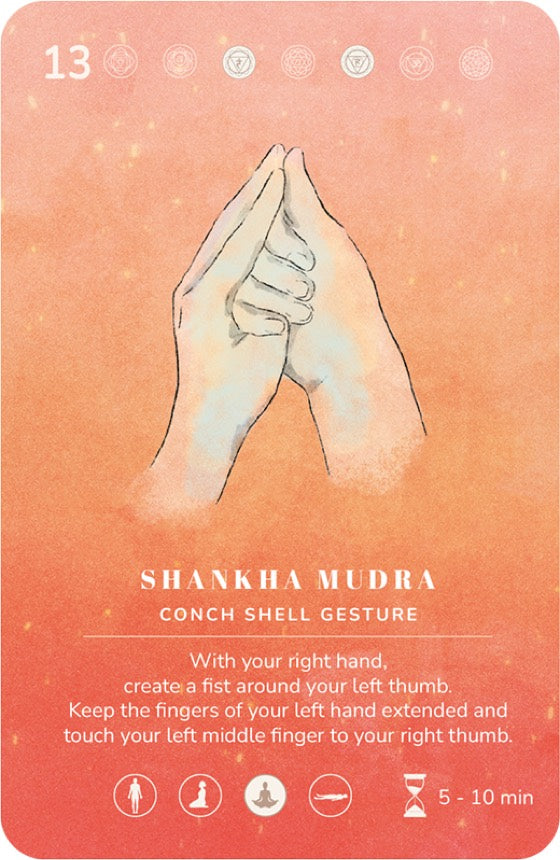 A card from the Mudra Deck