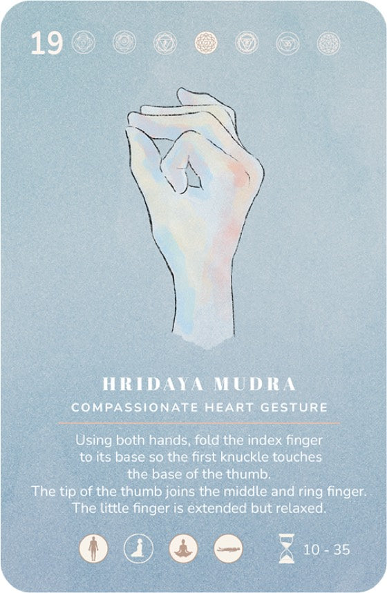 A card from the Mudra Deck