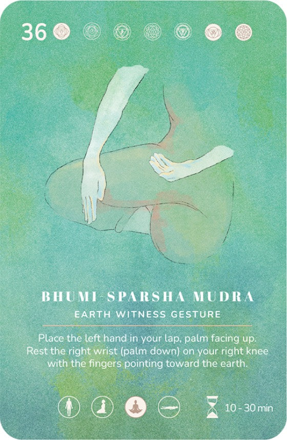 A card from the Mudra Deck