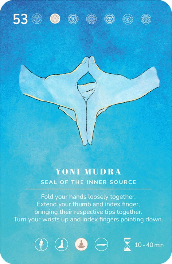 A card from the Mudra Deck