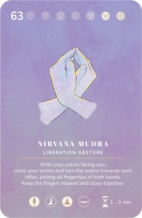 A card from the Mudra Deck