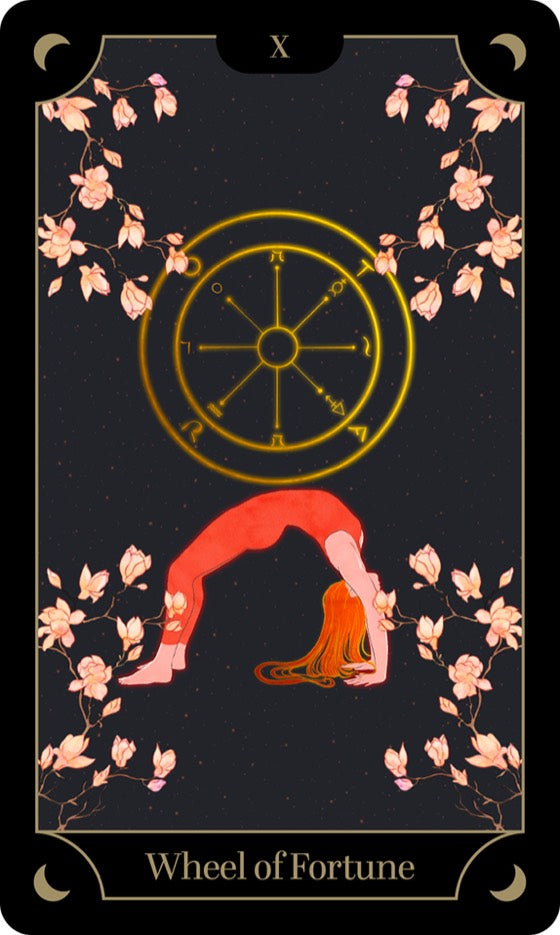 A card from the Tarot Yoga Deck
