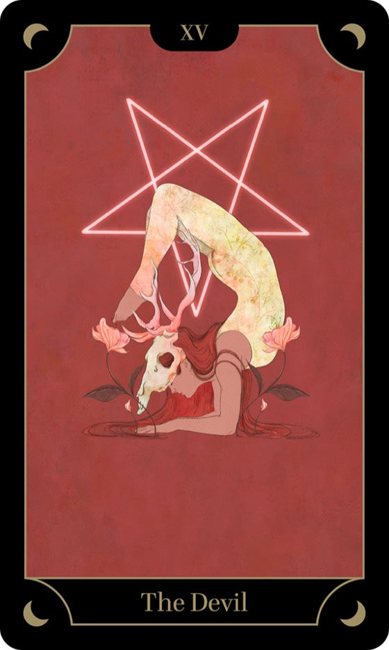 A card from the Tarot Yoga Deck