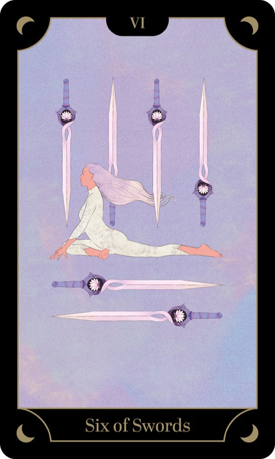 A card from the Tarot Yoga Deck