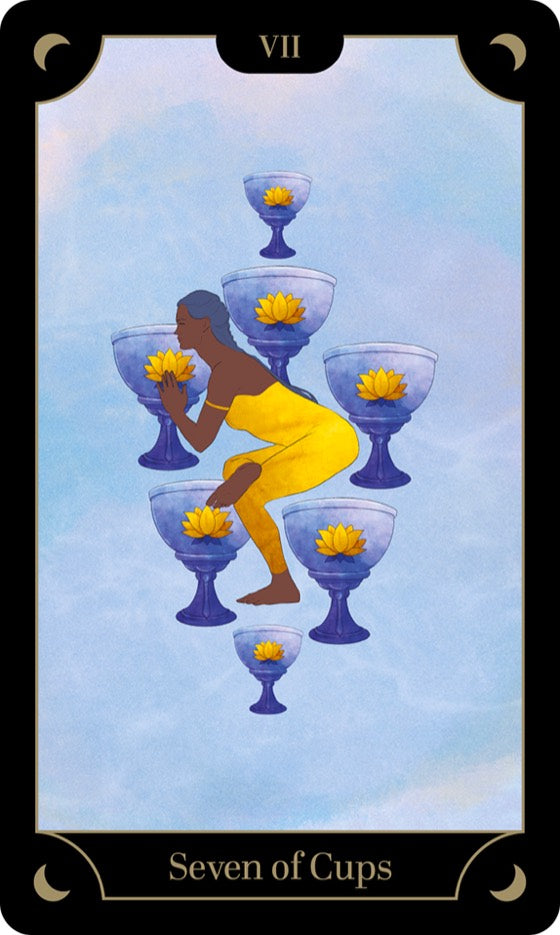 A card from the Tarot Yoga Deck