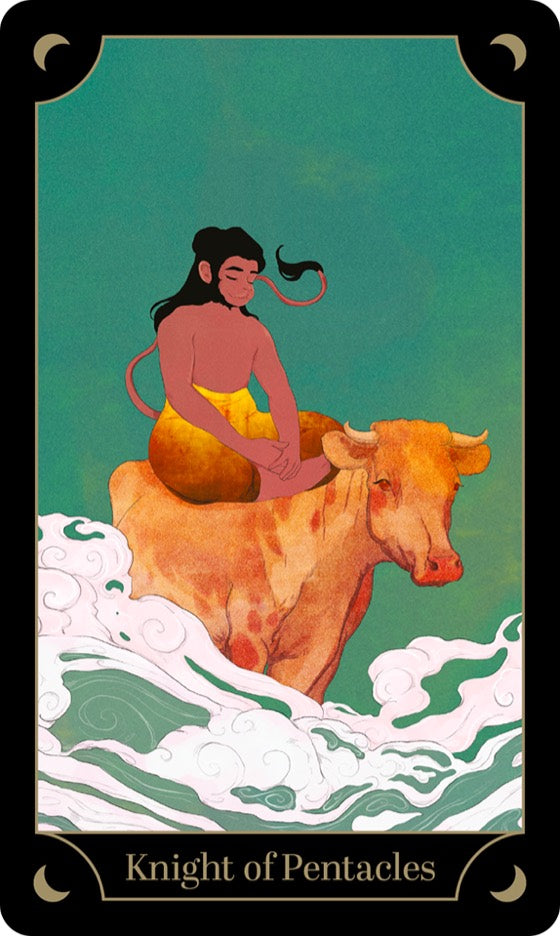 A card from the Tarot Yoga Deck