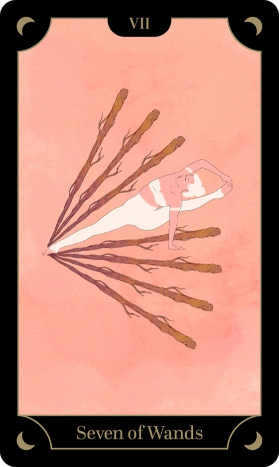 A card from the Tarot Yoga Deck