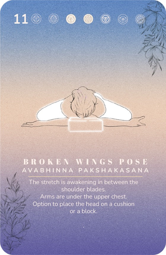 A card from the Yin Yoga Deck