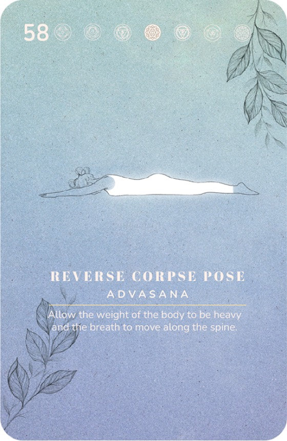 A card from the Yin Yoga Deck