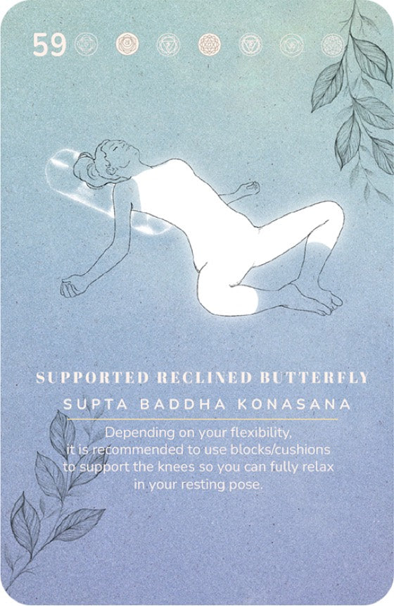 A card from the Yin Yoga Deck