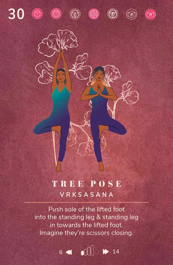 A card from the Yoga Deck
