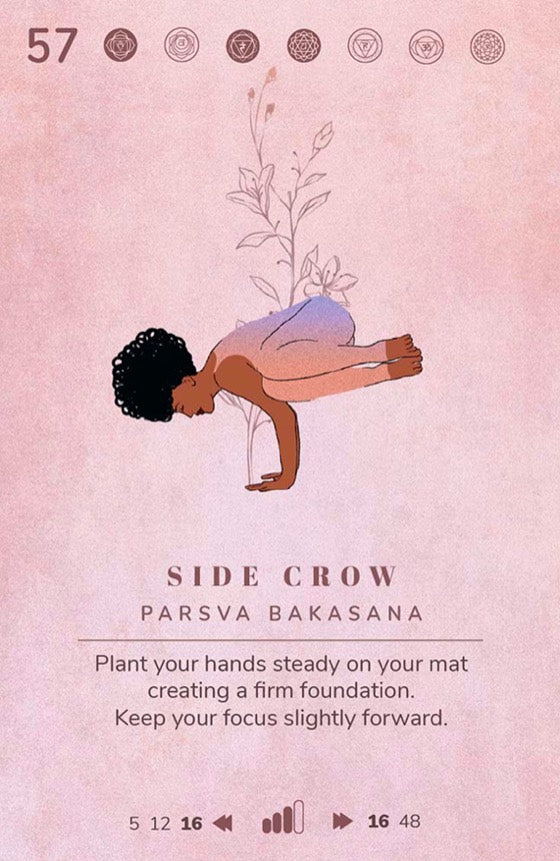 A card from the Yoga Deck