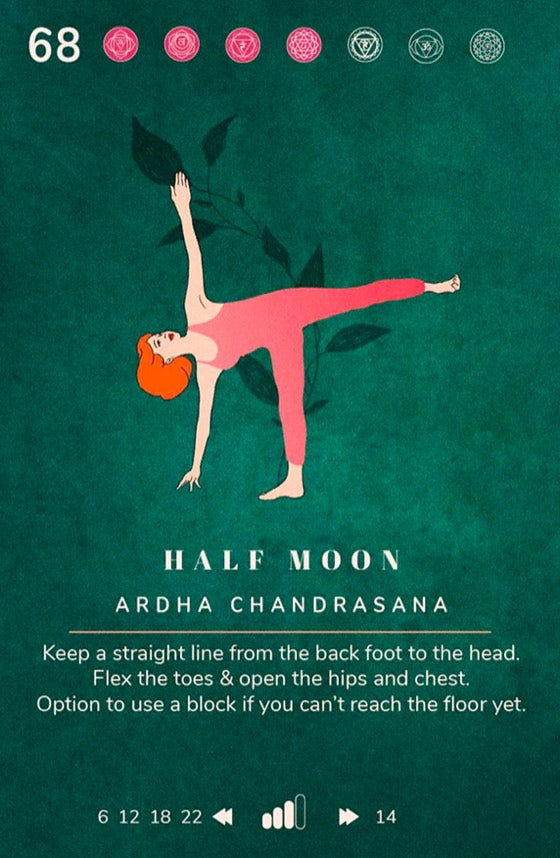 A card from the Yoga Deck