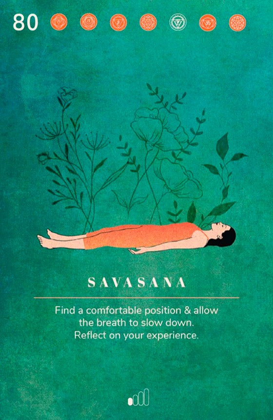 A card from the Yoga Deck